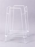 all 28 l x 18 d cages stand locks into cage base for added stability 