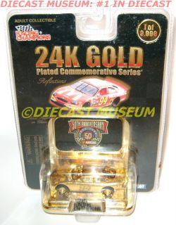 Bill Elliott 94 McDonalds 24K Gold NASCAR Diecast RARE
