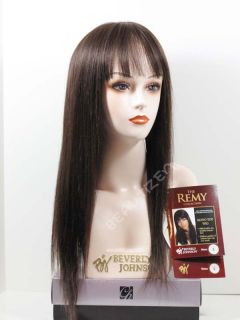Beverly Johnson 100 Remy Human Hair Full Wig Mona