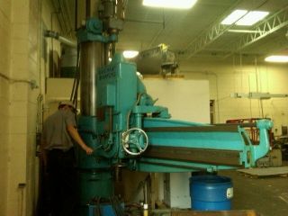 Cincinnati Bickford Super Service Radial Drill Press 72 Arm Drilling 