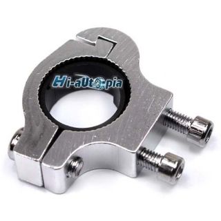 Bike Bicycle Cycling Water Bottle Cage Handlebar Adapter Silver