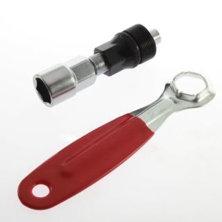 Bike Bicycle Cycling Crank Puller Remover Wrench Tool Tools Handle New 
