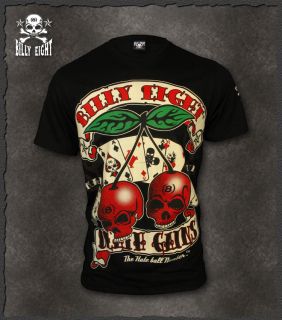 Billy Eight ★ Killer Cherry ★ Rockabilly Poker T Shirt 