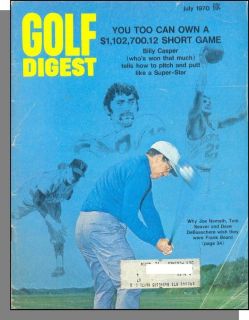 Golf Digest 1970 July Billy Casper Pitch Putt