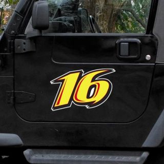   biffle 12 driver number car magnet represent greg biffle in style with