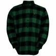   Brawny® Flannel Work Shirt Big Bill Long Sleeve Green XL Tall