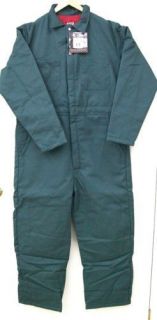 Big Bill Insulated Quilt Lined Twill Coverall Green Sizes L XL 2XL 6XL 
