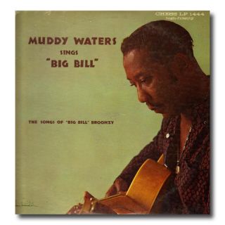 Muddy Waters Sings Big Bill Original 1960 Chess Blues LP with Black 