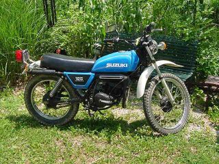    TS125 MOTORCYCLE 1978 TRAIL BIKE LOW MILES 637 NO TITLE TRAILS ONLY