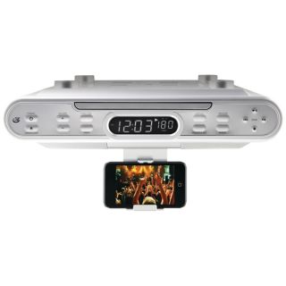 GPX KC220S Under Cabinet CD Player with Am FM Radio 