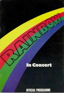 ritchie blackmore s rainbow 1976 rising tour program
