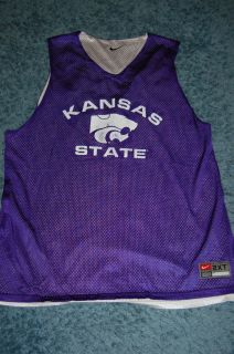 Nike Kansas State Wildcats Basketball Team issued Reversible Practice 