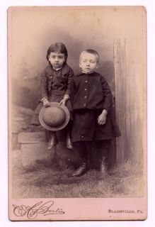antique victorian cabinet card photograph photo such a cute photo they 