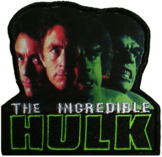   Embroidered Patch Marvel Super Heroes Bill Bixby Lou Ferrigno