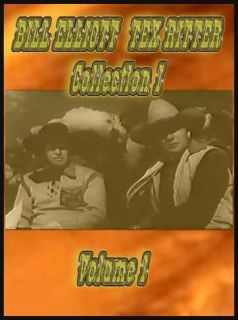 Tex Ritter Wild Bill Elliott Coll 3 DVD’s 5 West New
