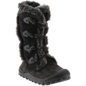 Womens Kalso Earth Shoes Lodge 2 Winter Mukluk Boots Black