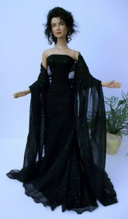 Beautiful Black Magic *** Mesh Fashion Gown for Tyler and Friends 