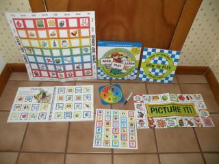 Childrens Phonics Bingo Activity Game Kid Read Play Lt