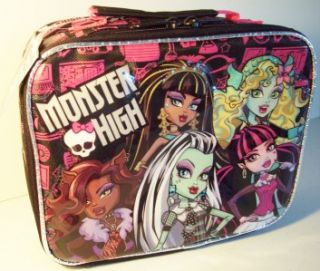 Insulated Lunch Box / Lunch Tote Frankie Clawdeen Ghoulia Draculaura 
