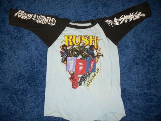    Vintage TOUR CONCERT SHIRT JERSEY Yes Billy Squier Def Leppard Asia