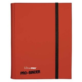 Ultra Pro Pro Binder Red 9 Pocket Album + 20 Pages Holds 360 Cards in 
