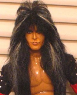 Blackie Lawless 1 6 Custom Figure w A s P CD Motley Crue 12 Kiss Doll 
