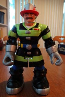 Billy Blaze Firefighter from Fisher Price Rescue Heroes Action Figure 