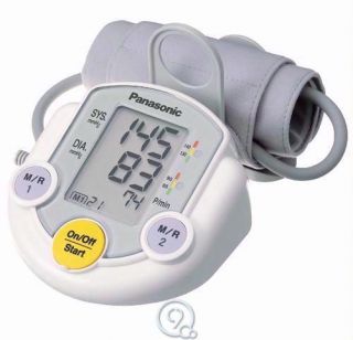 Panasonic Upper Arm Blood Cuff Pressure Monitor EW3111