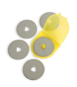 OLFA 45mm Rotary Straight Blades 5 Blades Use on Most Rotary Cutters 