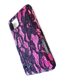   Pink Flower Lace Phone Case For Motorola Droid Bionic XT875 Cover Skin