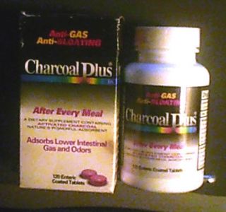 CHARCOAL PLUS DS Dietary Supplement 120 Enteric Coated Tablets