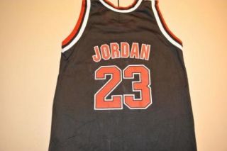 Michael Jordan Kids Large Chicago Bulls Jersey Black