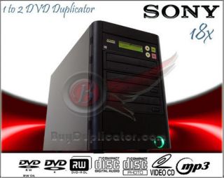   Sony 18x CD DVD Multi Burner Duplicator Copier w 25pcs DVD Disc