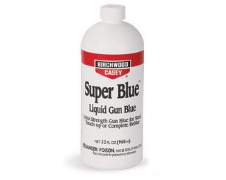 Birchwood Casey Super Blue Liquid Gun 32oz Double strength Bluing 