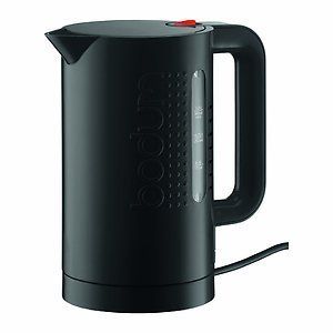 Bodum Bistro 34 Ounce Cordless Electric Water Kettle in Black