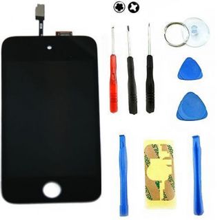 Black iPod Touch 4 4th Gen 4G Replacement LCD Screen Digitizer Glass 