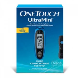 kit includes onetouch ultramini blood glucose meter batteries included 