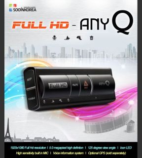   ANY Q 2CH 1920x1080p Full HD Video Dvr Car Black Box   SDHC 16GB/16GB