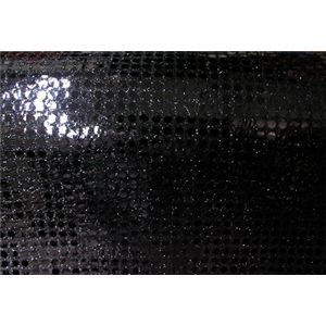 Large Black Confetti Dot Sequin Fabric $4 99 Yard