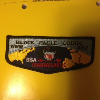 Black Eagle Lodge 482 Transatlantic Council F9 Flap