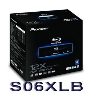 New Pioneer Blu Ray Writer BDR S06XLB 12x Burner