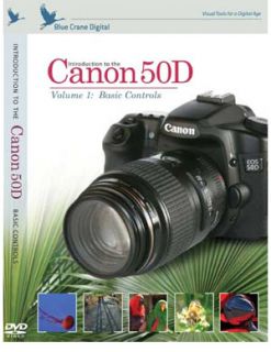 Blue Crane Canon 50D Training Video Instructional DVD