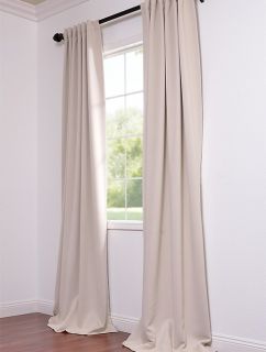 eggnog pole pocket blackout curtains drapes luxurious affordable 