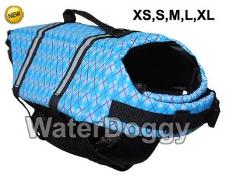 Blue Dog Life Jacket Dog Life Vest in XS s M L XL