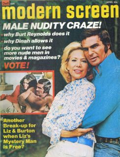 Movie Magazine Burt Reynolds Bruce Lee Linda Blair Shirley Jones Sonny 