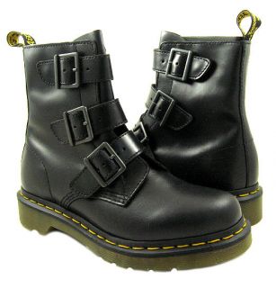 New Dr Martens Womens Blake Black Casual Boots Shoes US Sizes