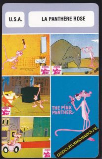 The Pink Panther Blake Edwards Cartoon Movie TV Card