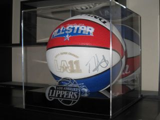   Star Game Basketball Ball Signed Clippers Blake Griffin Auto