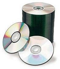 300 Blank 52x Silver Shiny Top CD R Media 700MB 80min CD CDR Disk Disc 