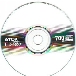 Blank TDK CD R 52x 700MB Disc USA Brand Fast SHIP